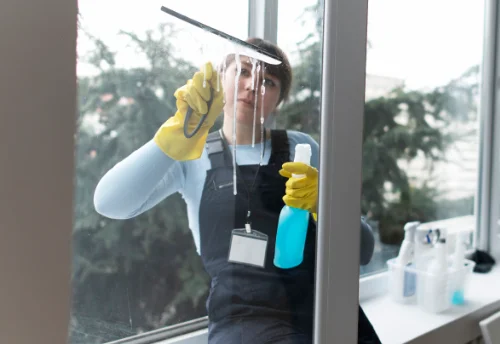 Nettoyage de vitres intérieures et extérieures à Maisons